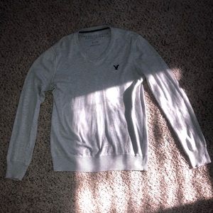 Light Grey Super Soft American Eagle Sweater (S)